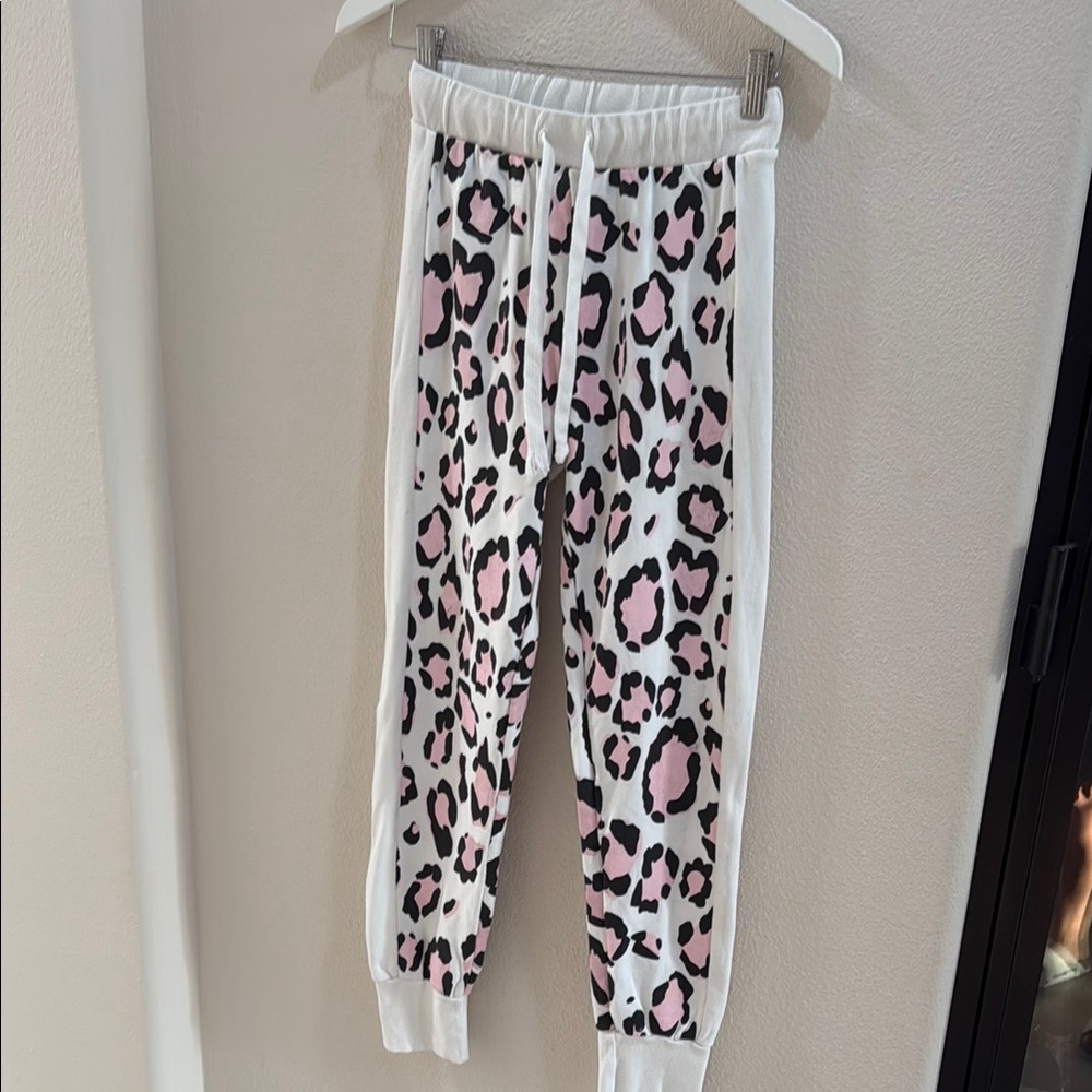 Leopard Print Wildfox Joggers